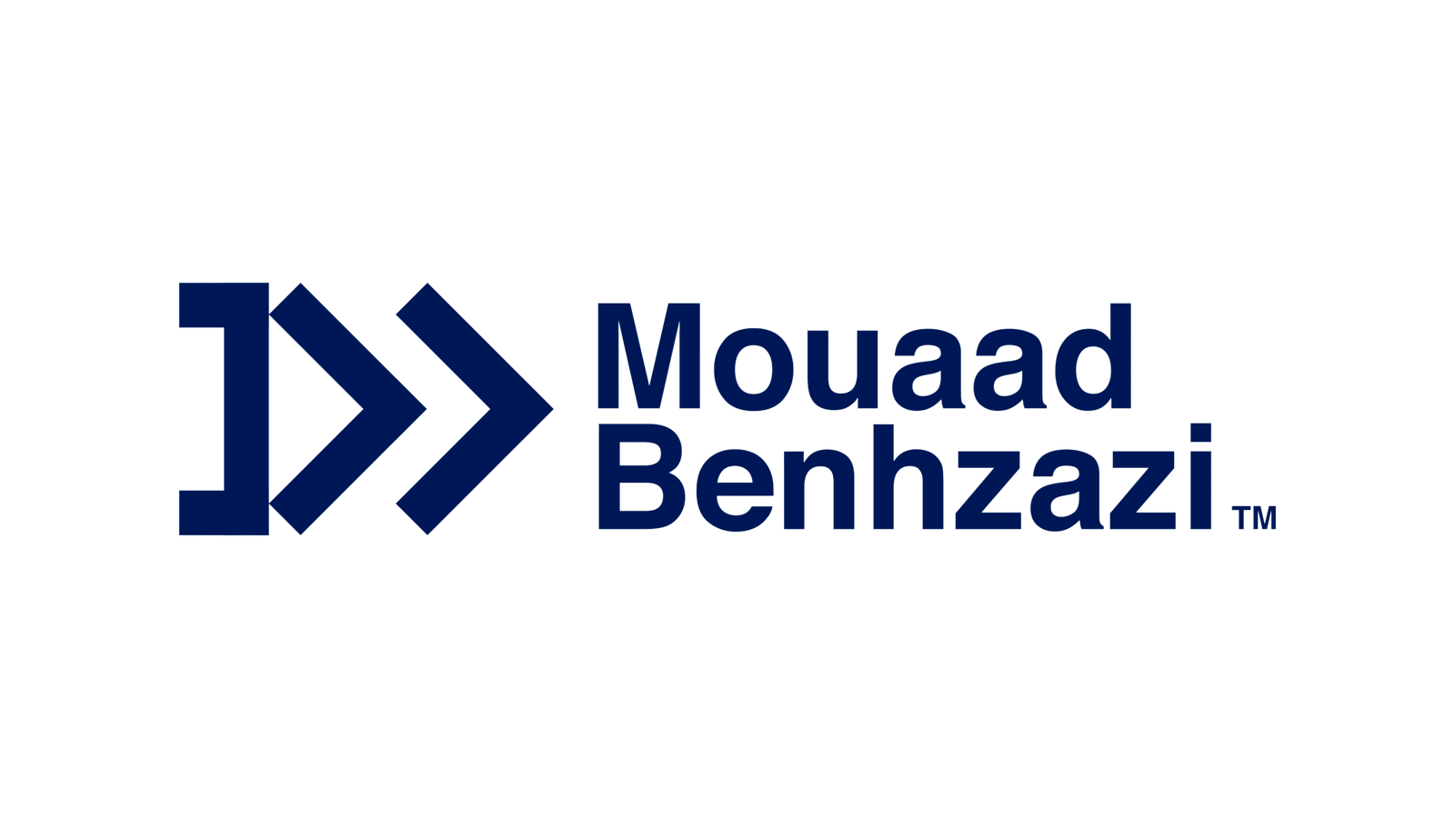 Mouaad Benhzazi Logo